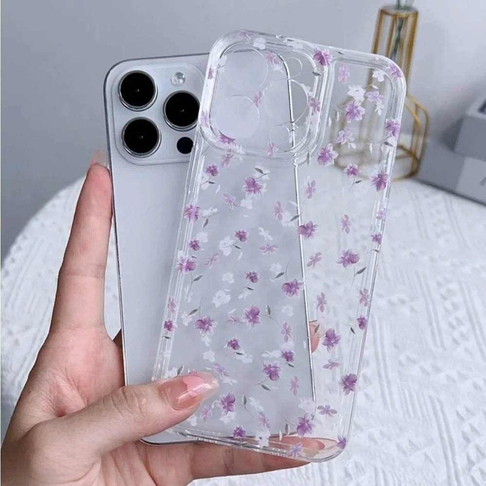 ⚠️Clearance iPhone 13/Pro/Pro Max Flower Pattern Phone Case - Picture 1 of 4